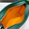 「#4945」Goyard imported cowhide with canvas small toilet bag, size: 25*18*7cm
