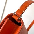 「#4950」Goyard imported cowhide with canvas one-shoulder crossbody bag, size: 21*16*4cm