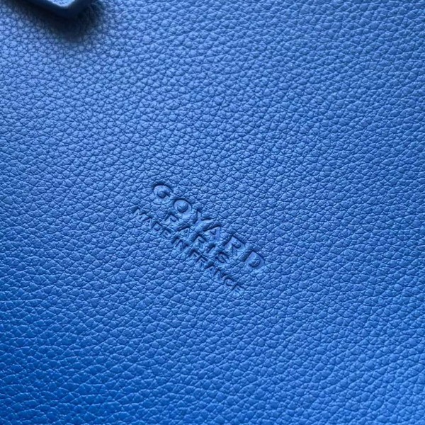 Goyard imported cowhide with canvas one-shoulder crossbody bag, size: 21*16*4cm
