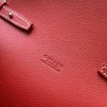 「#4958」Goyard imported cowhide with canvas one-shoulder crossbody bag, size: 21*16*4cm