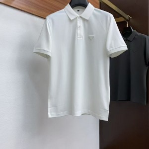 「#4983」Prada 2025 new lapel polo short sleeve