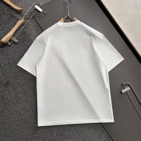 Prada 2025 Spring and Summer Latest Round Neck Fashion Short Sleeve