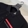 「#4989」Prada latest 2025 lapel zipper pocket red label