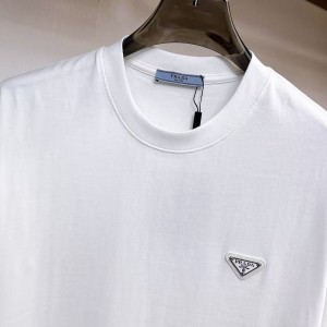 「#4990」Prada 2025 new round neck T-shirt