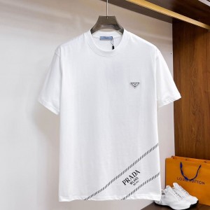 「#4990」Prada 2025 new round neck T-shirt