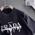 「#4991」Prada 2025 new round neck T-shirt
