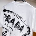 「#4992」Prada 2025 new printed cotton T-shirt