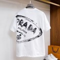 「#4992」Prada 2025 new printed cotton T-shirt