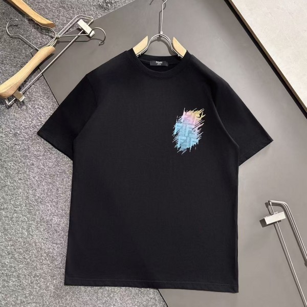 「#5015」Fendi 2025 latest printed short sleeves