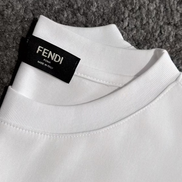 Fendi 2025 latest printed short sleeves