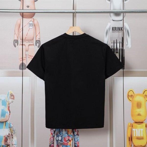 Fendi 2025 Spring and Summer New Embroidered Casual Short Sleeves