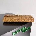 「#5022」BOTTECA VENETA uses exquisite craftsmanship intreccio woven imported sheepskin evening clutch bag Si
