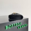 「#5026」BOTTECA VENETA uses exquisite craftsmanship intreccio woven imported sheepskin evening clutch bag Si