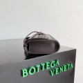 「#5027」BOTTECA VENETA uses exquisite craftsmanship intreccio woven imported sheepskin evening clutch bag Si
