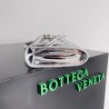 「#5029」BOTTECA VENETA uses exquisite craftsmanship intreccio weaving imported lacquered cowhide leather eve