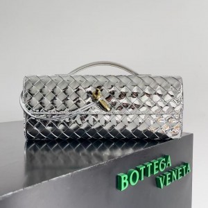 「#5030」BOTTECA VENETA uses exquisite craftsmanship intreccio weaving imported lacquered cowhide leather eve