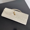 「#5032」BOTTECA VENETA uses exquisite craftsmanship intreccio woven imported sheepskin evening clutch bag Si