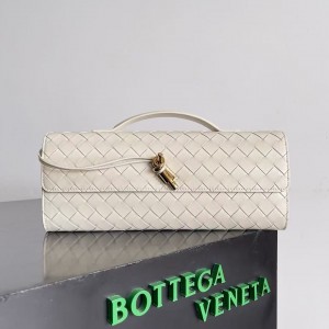 「#5032」BOTTECA VENETA uses exquisite craftsmanship intreccio woven imported sheepskin evening clutch bag Si