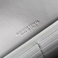 「#5033」BOTTECA VENETA uses exquisite craftsmanship intreccio woven imported sheepskin evening clutch bag Si