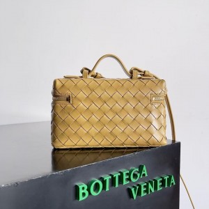 「#5035」BOTTECA VENETA uses exquisite craftsmanship intreccio weaving imported sheepskin leather Crossbody t