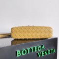 「#5035」BOTTECA VENETA uses exquisite craftsmanship intreccio weaving imported sheepskin leather Crossbody t