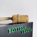 「#5035」BOTTECA VENETA uses exquisite craftsmanship intreccio weaving imported sheepskin leather Crossbody t