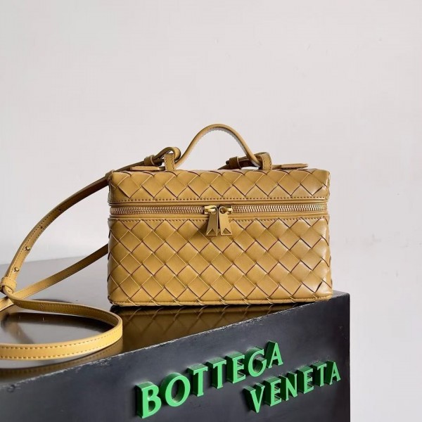 「#5035」BOTTECA VENETA uses exquisite craftsmanship intreccio weaving imported sheepskin leather Crossbody t