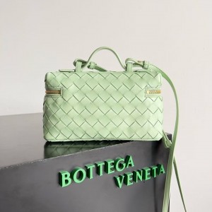 「#5036」BOTTECA VENETA uses exquisite craftsmanship intreccio weaving imported sheepskin leather Crossbody t