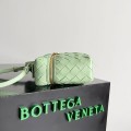 「#5036」BOTTECA VENETA uses exquisite craftsmanship intreccio weaving imported sheepskin leather Crossbody t