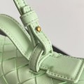 「#5036」BOTTECA VENETA uses exquisite craftsmanship intreccio weaving imported sheepskin leather Crossbody t