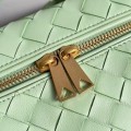「#5036」BOTTECA VENETA uses exquisite craftsmanship intreccio weaving imported sheepskin leather Crossbody t