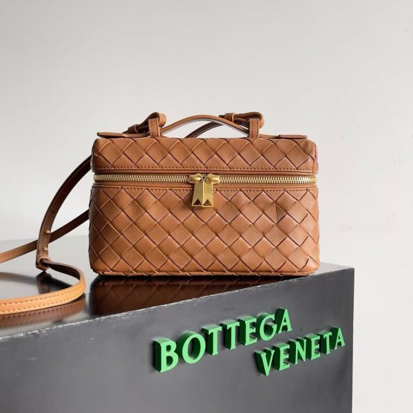 「#5037」BOTTECA VENETA uses exquisite craftsmanship intreccio weaving imported sheepskin leather Crossbody t