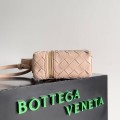 「#5038」BOTTECA VENETA uses exquisite craftsmanship intreccio weaving imported sheepskin leather Crossbody t