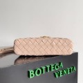 「#5038」BOTTECA VENETA uses exquisite craftsmanship intreccio weaving imported sheepskin leather Crossbody t