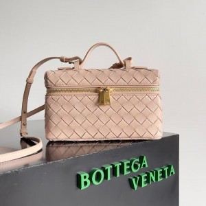 「#5038」BOTTECA VENETA uses exquisite craftsmanship intreccio weaving imported sheepskin leather Crossbody t