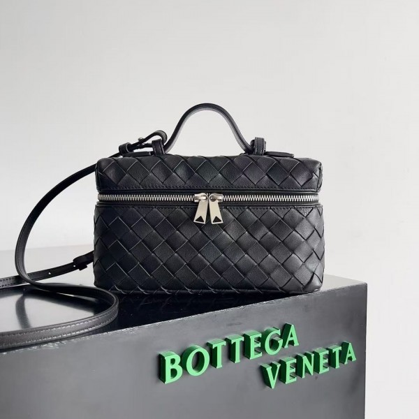 「#5039」BOTTECA VENETA uses exquisite craftsmanship intreccio weaving imported sheepskin leather Crossbody t