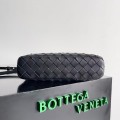 「#5039」BOTTECA VENETA uses exquisite craftsmanship intreccio weaving imported sheepskin leather Crossbody t