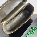「#5041」BOTTECA VENETA uses exquisite craftsmanship intreccio weaving imported sheepskin leather Crossbody t