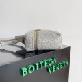 「#5044」BOTTECA VENETA uses exquisite craftsmanship intreccio weaving imported sheepskin leather Crossbody t