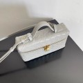 「#5044」BOTTECA VENETA uses exquisite craftsmanship intreccio weaving imported sheepskin leather Crossbody t