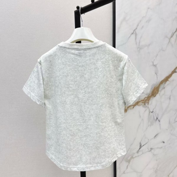 Loewe SpringSummer new embroidered logo short-sleeved T-shirt