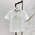 「#5045」Loewe SpringSummer new embroidered logo short-sleeved T-shirt