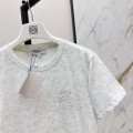 「#5045」Loewe SpringSummer new embroidered logo short-sleeved T-shirt