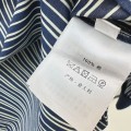 「#5047」Loewe spring and summer new logo embroidery striped shirtLoewe spring and summer new logo embroidery
