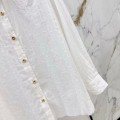 「#5051」Loewe SpringSummer new vintage woven striped loose shirt