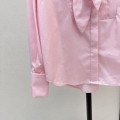 「#5052」Loewe SpringSummer new pleated knot shirt