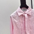 「#5052」Loewe SpringSummer new pleated knot shirt
