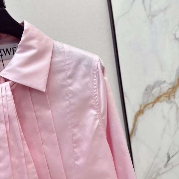 Loewe SpringSummer new pleated knot shirt