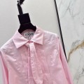 「#5052」Loewe SpringSummer new pleated knot shirt