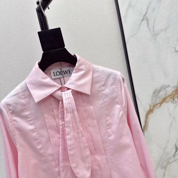 Loewe SpringSummer new pleated knot shirt